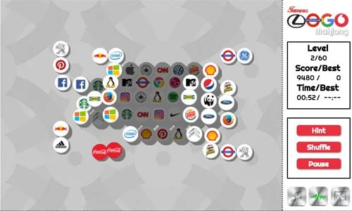 Famous Logo Mahjong